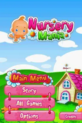 Nursery Mania (USA) screen shot title